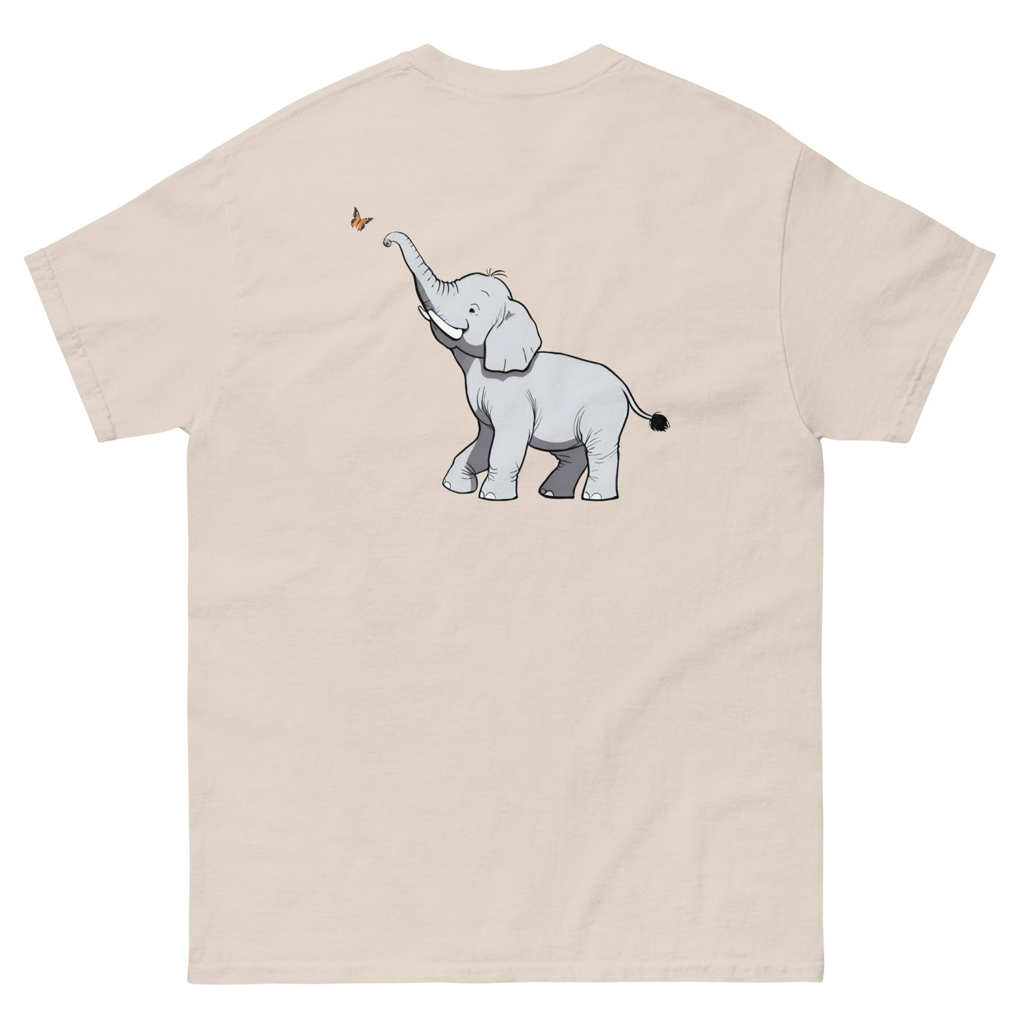 Conserve African Elephant Words Tee