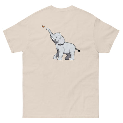 Conserve African Elephant Words Tee