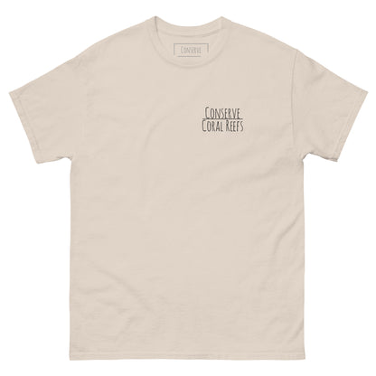 Conserve Coral Reefs Words Tee