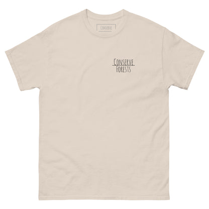 Conserve Forests Words Tee